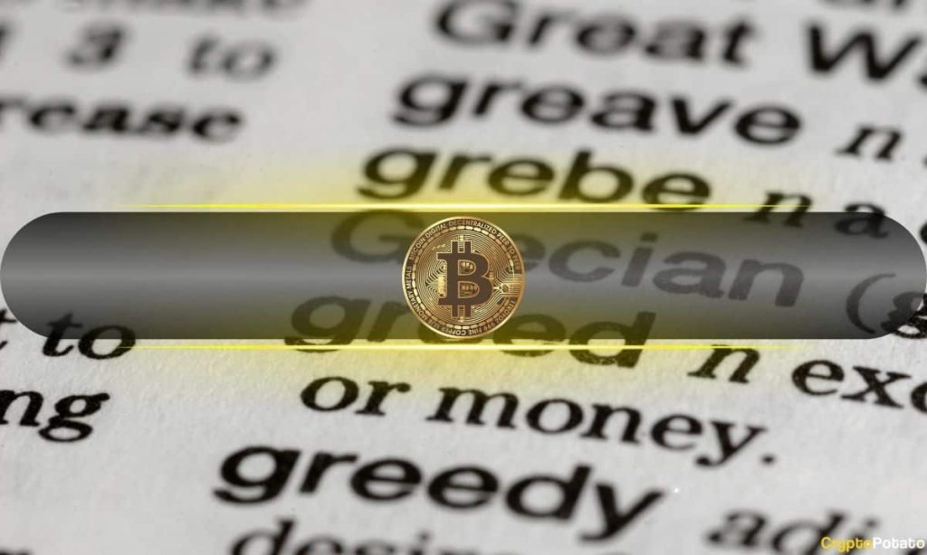 Bitcoin (BTC) Crowd Flashes Greed Sign, Here’s What it Means