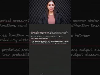 Most Common Loss Function for Classification ❓ - Deep Learning Beginner 👶 - Topic 076 #ai