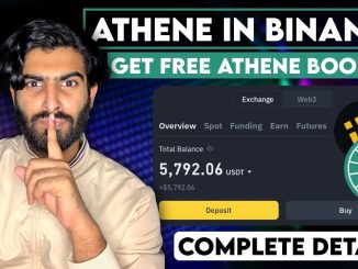 Athene Crypto Mining Binance Listing , Price Prediction | How to Get Athene Booster For Free