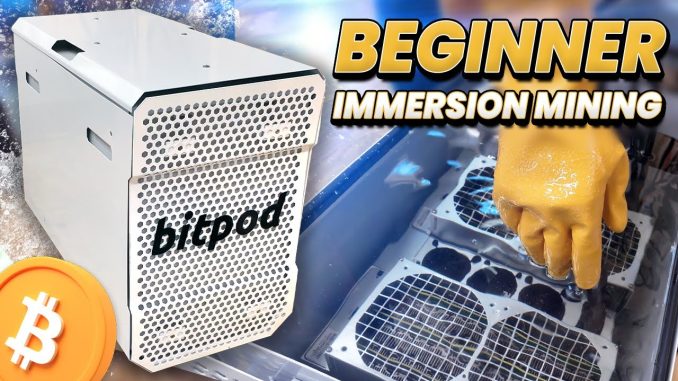 Beginner Immersion Mining! Liquid Cool Bitcoin Miners!