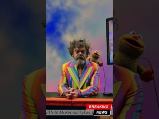 Breaking news with AI Terence McKenna #psychedelic #terencemckenna