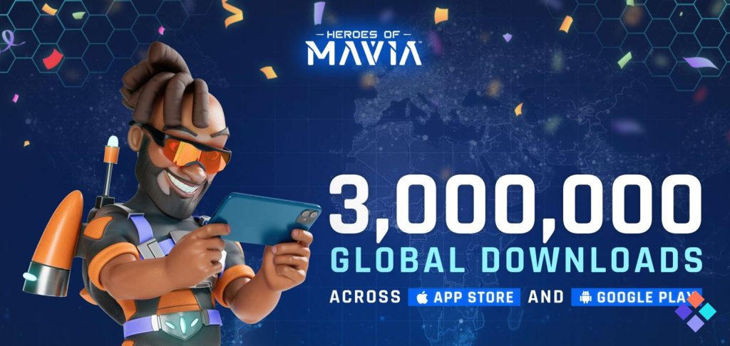 Heroes of Mavia Hits 3M Global Downloads 1 Month Post-Debut Heroes of Mavia Hits 3M Global Downloads 1 Month Post-Debut