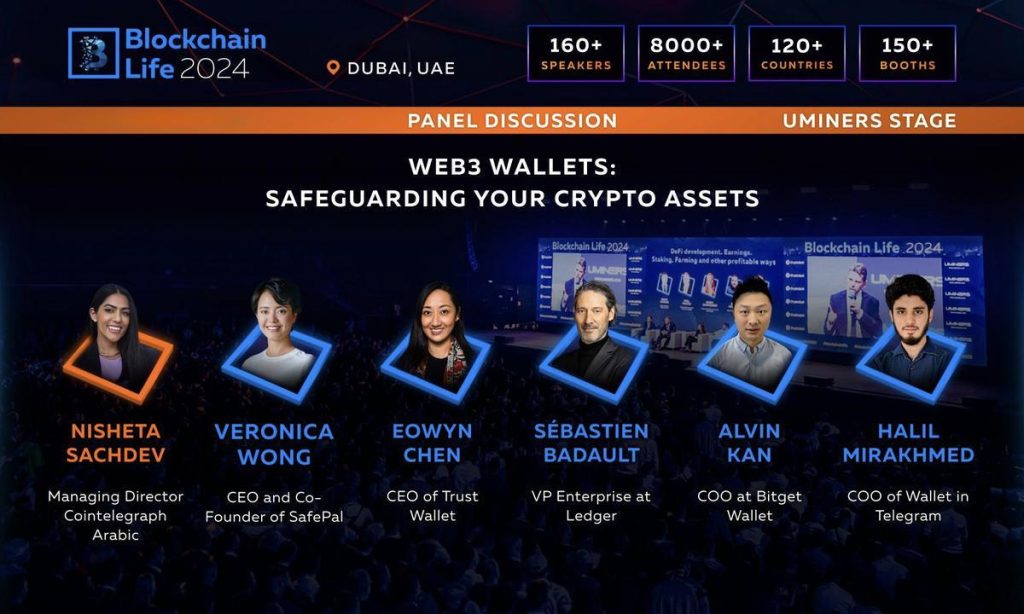 Bitget Wallet’s Chief Operating Officer Presents Web3 Wallet Security Strategies at Blockchain Life Dubai