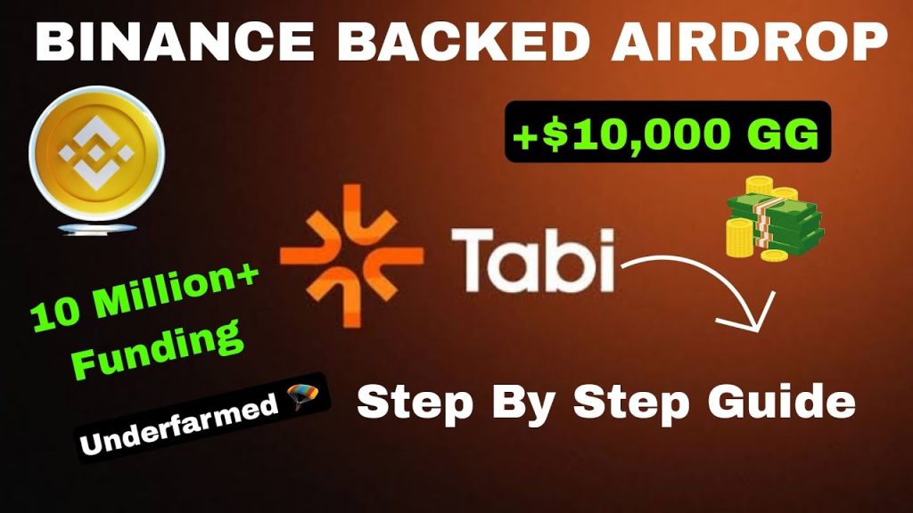 Binance Backed FREE Airdrop | Tabi Airdrop Complete Guide | Best Crypto Airdrop | Cryptocurrency