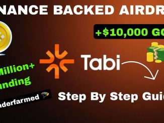 Binance Backed FREE Airdrop | Tabi Airdrop Complete Guide | Best Crypto Airdrop | Cryptocurrency