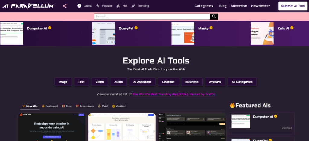 Discovering the future of AI – Introducing AI Parabellum (an AI tools directory) Discovering the future of AI – Introducing AI Parabellum (an AI tools directory)