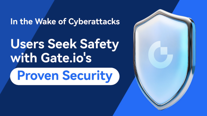 After Recent Cyberattacks, Users Seek Safety with Gate.io’s Proven Security