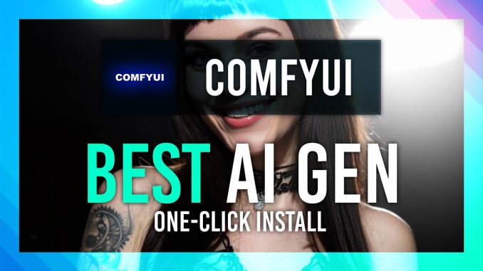 BEST FREE AI SOFTWARE | ComfyUI One-Click Install + Simple Guide