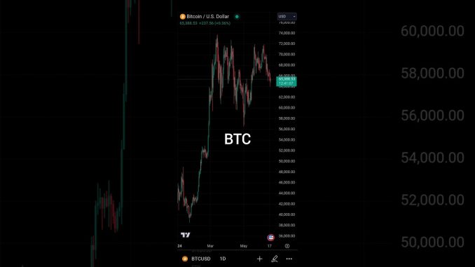 BTC 19 June 2024 TODAY MY PRICE PREDICTION #shorts #youtubeshorts #trading #crypto #bitcoin #viral