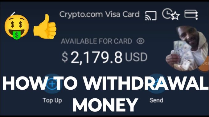 Cryptocurrency For Beginners $1,000 🤑👍 How To Withdrawal Money Crypto Debit Card (Make Money Online)