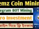 Gemz Coin Mining | Strong Mining Full Guide | TG Mining BOT | Verified Project | Don't Miss