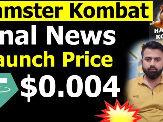 Hamster Kombat Good News Listing Price - $0.004 - Hamster Mining वाले बनेंगे करोड़पति