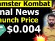 Hamster Kombat Good News Listing Price - $0.004 - Hamster Mining वाले बनेंगे करोड़पति