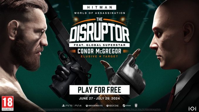 MMA's Conor McGregor joins Hitman World of Assassination