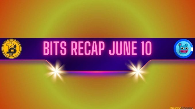 Meme Coin Madness Continues, Bitcoin Price Corrects, and Much More: Bits Recap June 10