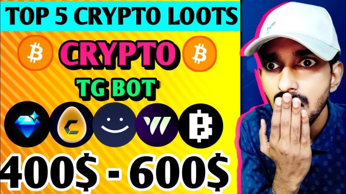 😎 TOP 5 CRYPTO AIRDROP [Daily Earning] | New Crypto Mining Apps | New Crypto Loot Today