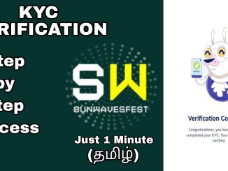 sunwaves kyc verification tamil || ice mining verified project || Viral Crypto tamil