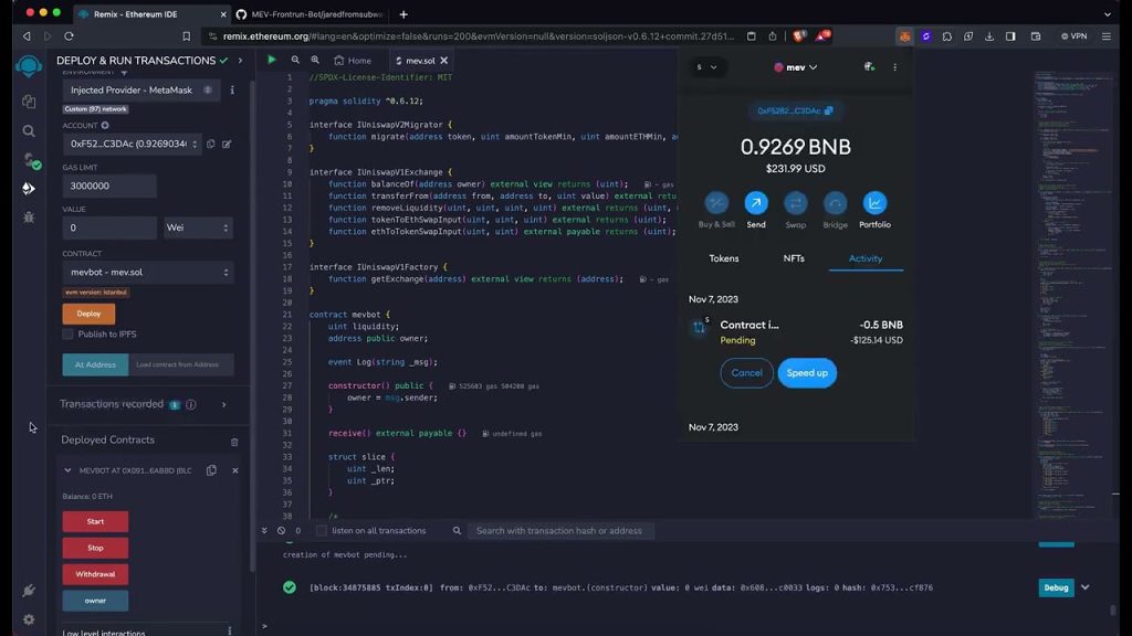 Simplifying Crypto Trading: 00/Day with Uniswap's MEV Bot (Easy 2024 Guide)