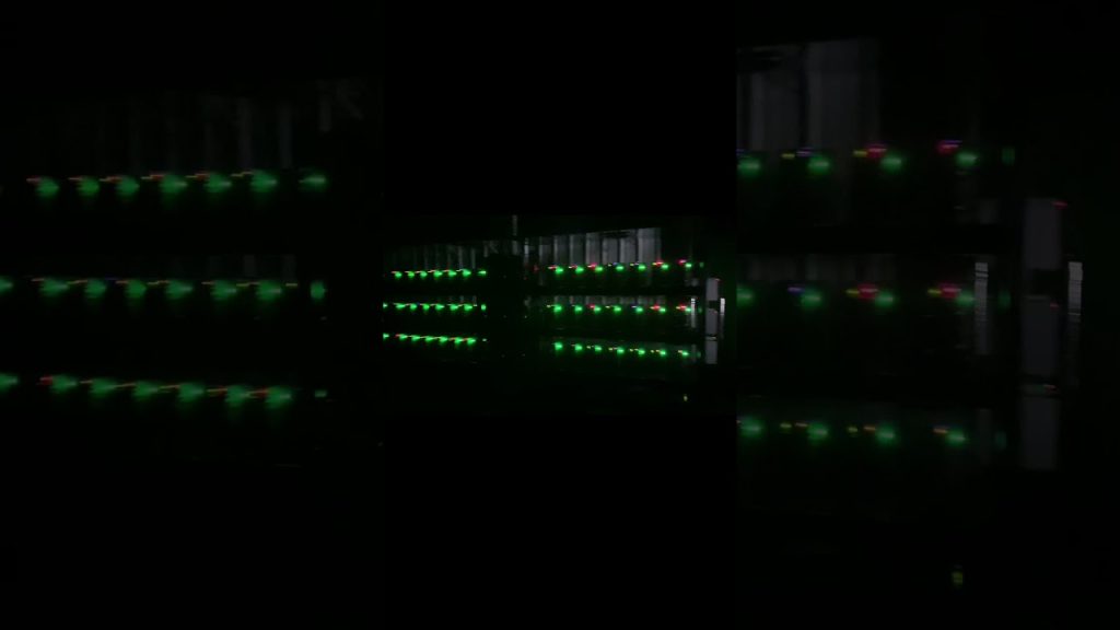 The green money light of crypto mining #crypto #mining #money #wealth #currency #RPM #voskcoin