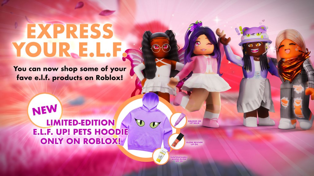 Users can now purchase e.l.f. Cosmetics products through Roblox Users can now purchase e.l.f. Cosmetics products through Roblox