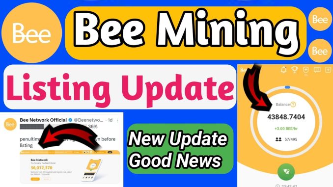 Bee Mining Listing Update|Network New Update|Bee Card Launch|Bee Crypto mining New Update Today||