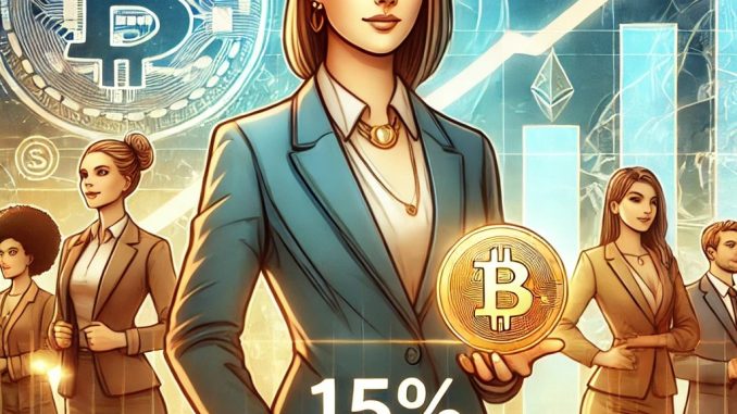 Women in Crypto Outearn Men by 15%