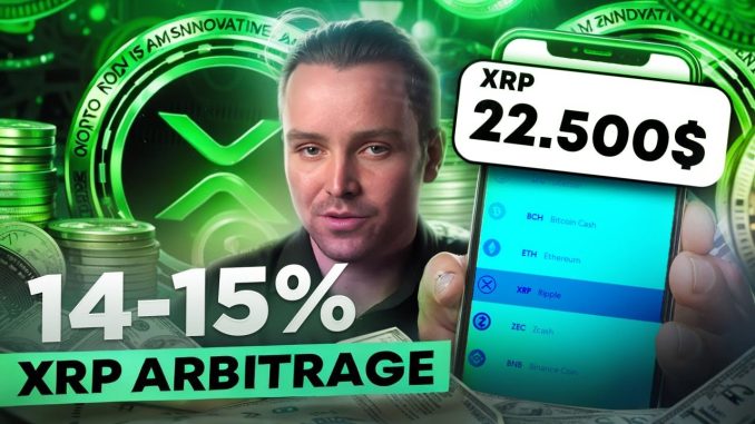 Crypto Arbitrage XRP: Guide for beginners | Earn +13% for 1 Exchange | XRP/USDT Arbitrage