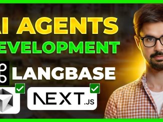 How to develop AI Agents Tutorial for beginners in Next.js - (Langbase AI, BaseAI.dev)