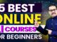 5 BEST Online AI Courses for Beginners in Hindi | Artificial Intelligence Course | Computer Science