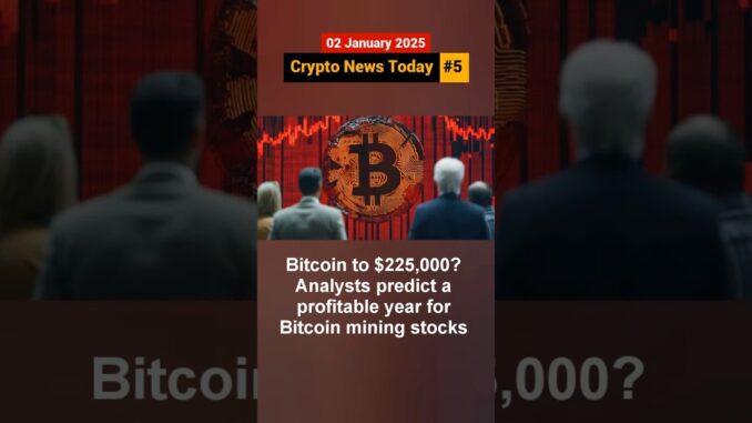 Crypto News Today #5 [02 January 2025] #Bitcoin #BullMarket #Mining #Stocks #Bitcoin