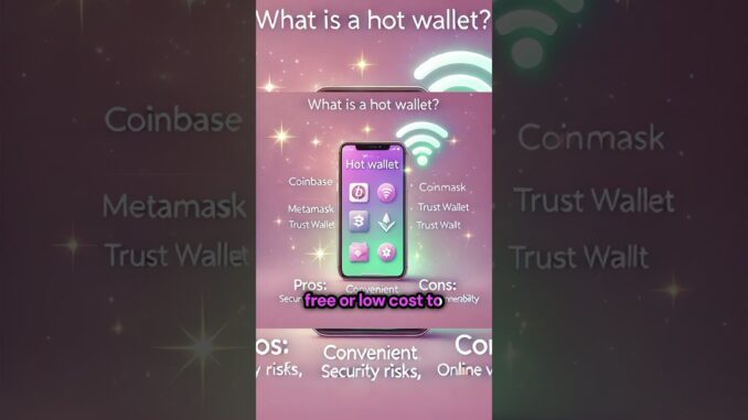 Crypto Wallets Explained for Beginners | Hot Wallets (2025 Guide) #youtubeshorts #cryptowallet