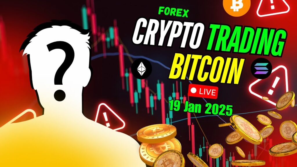 Live Bitcoin trading today ||  Crypto trading strategies for beginners || 19 Jan 2025