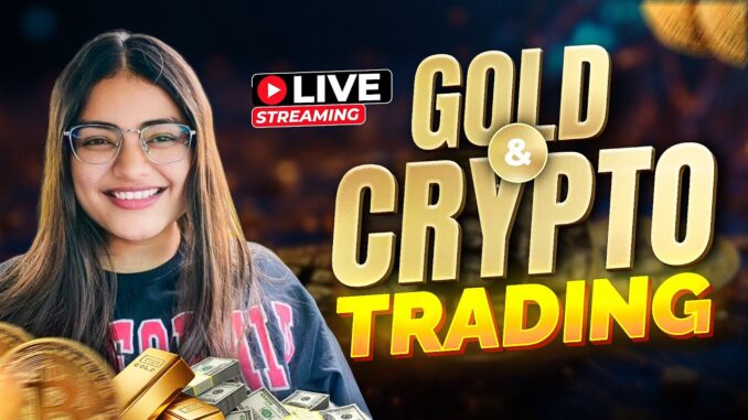 Live Crypto Trading For Beginners |  06 January  | Live Gold Trading  | #bitcoin #cryptotrading |