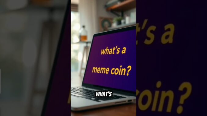 Meme Coins Explained in 60 Seconds | Quick Crypto Guide #shorts