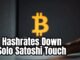 Satoshi has the Touch as Hashrates Fall Bitcoin Mining News Report