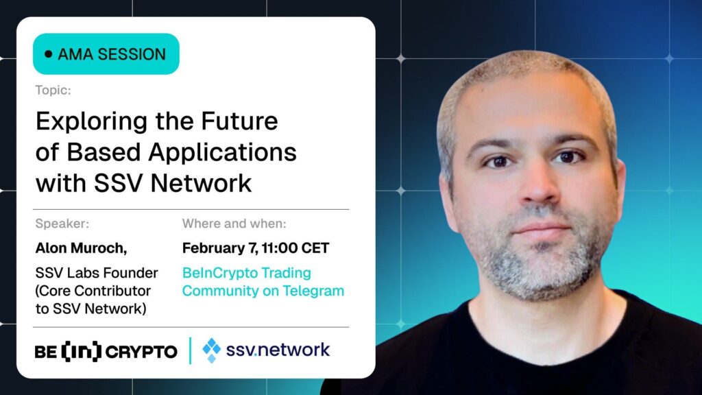 SSV Network X BeInCrypto AMA Session SSV Network X BeInCrypto AMA Session