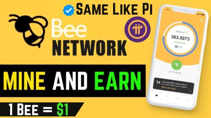 Bee Network Mining same Like Pi | Bee network Mining Guide | Bee Mining #bee