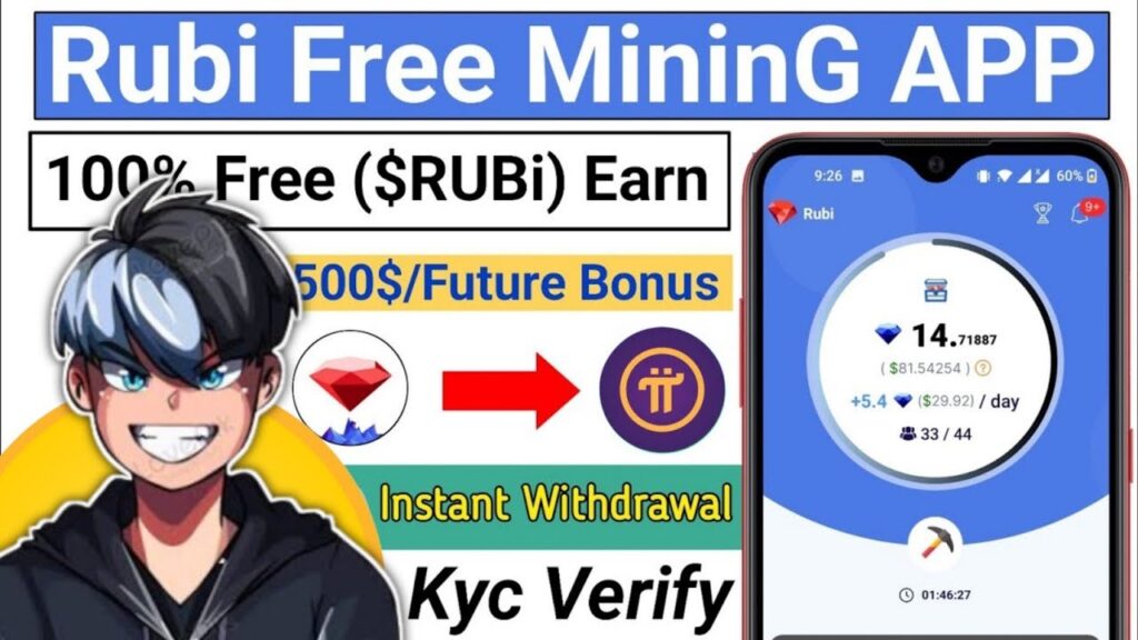 Rubi Network Mining Guide | Rubi Network KYC Verification | Rubi Network Update | Rubi Withdrawal