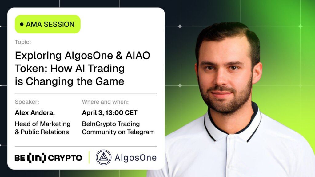 AlgosOne X BeInCrypto AMA Session –