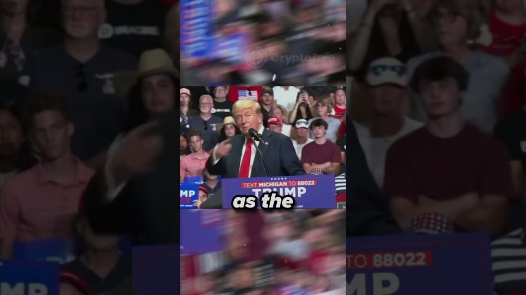 Is Trump battling for America or Crypto? #crypcurrencey #cryptonews #crypto #bitcoinnews