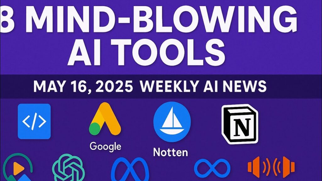 Weekly AI News – How AI is changing coding (Codex, AlphaEvolve, Windsurf) – May 16th