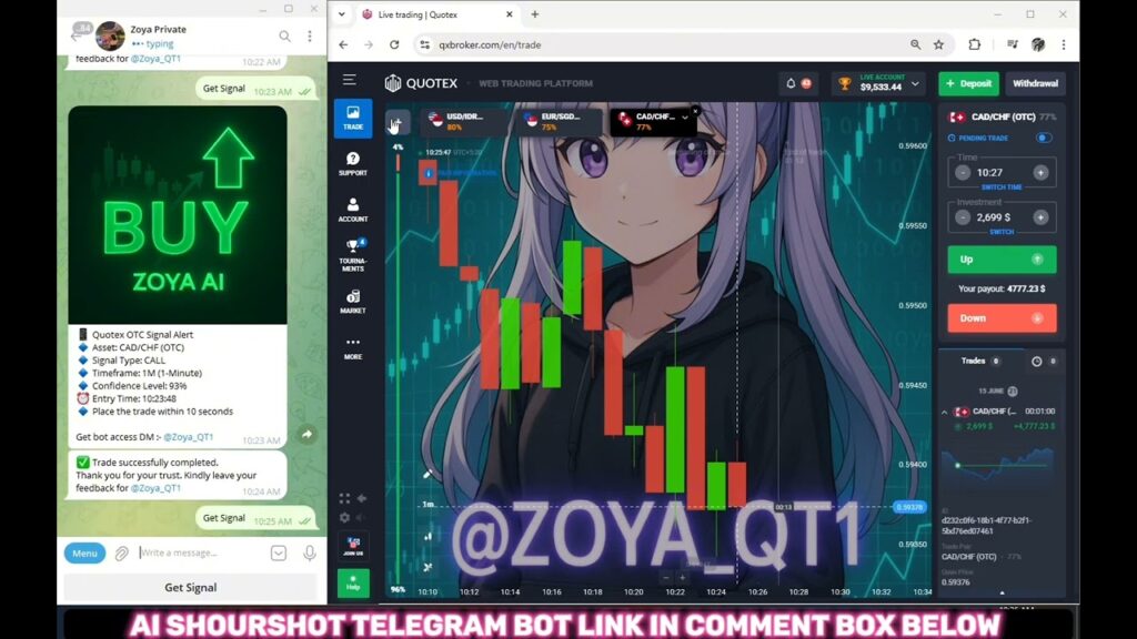 100% Accurate Quotex AI Bot | Free 1-Min Binary Signals for Beginners (2025)
