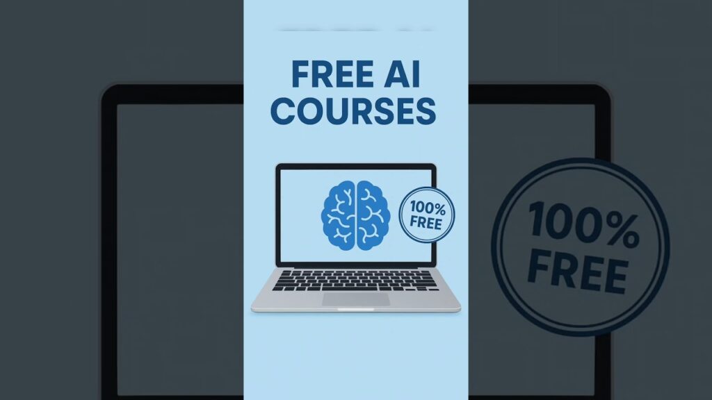 AI शिकण्यासाठी 3 फ्री कोर्सेस | Beginners साठी परफेक्ट! #ai #viral #techshorts #shorts #trending #ml