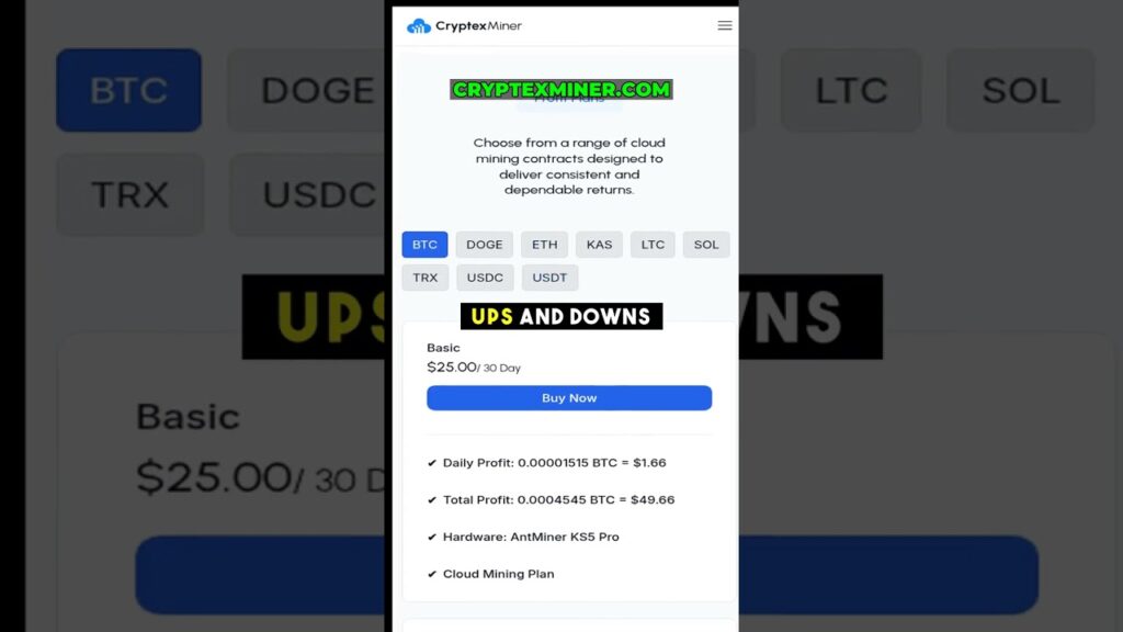 Bitcoin Cloud Mining Made Easy for Busy Beginners