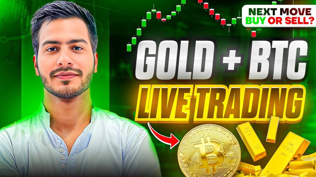 Live Crypto Trading | Bitcoin &  Gold | 16 JUNE  | #goldtrading #cryptotrading #bitcoin