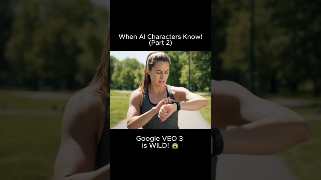 What if the characters knew they were fake? 🤯 #ai #shorts #veo3 #aigenerated