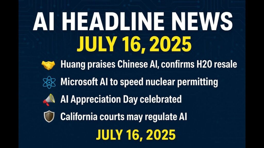 AI NEWS JULY 16TH