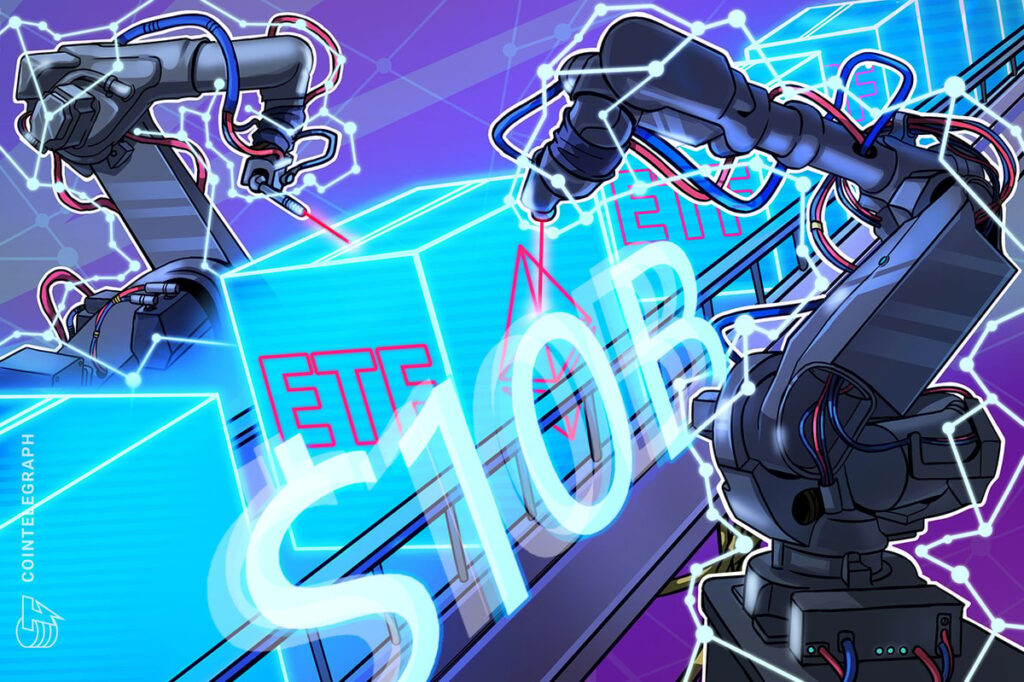 BlackRock’s Spot Ethereum ETF Hits B, Third Fastest Ever