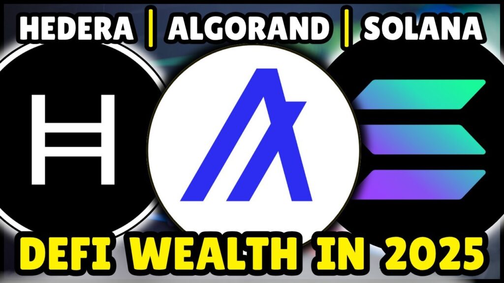 DeFi Wealth Strategy on Hedera, Solana & Algorand (Crypto 2025 Guide)
