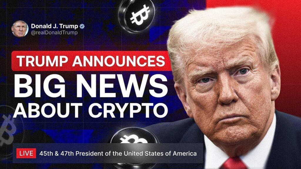 LIVE: Trump’s Urgent Crypto Speech – Major Announcement That Could Shake the Industry! 🚨